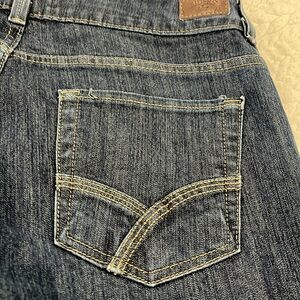 Lee riders boot cut blue jeans - size 12